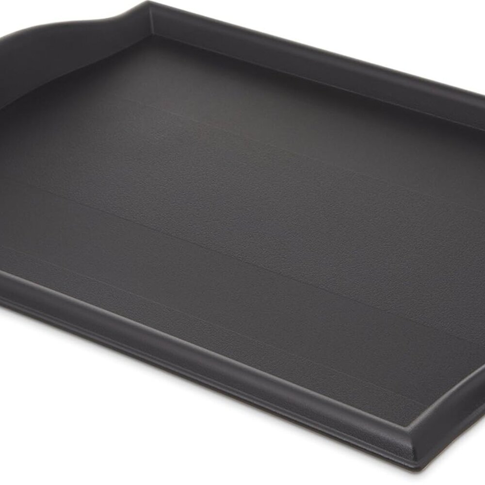 Bistro Plastic Café Tray, 12" X 17", Black